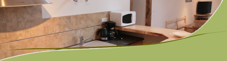 Cuisine du gîtes des chênes